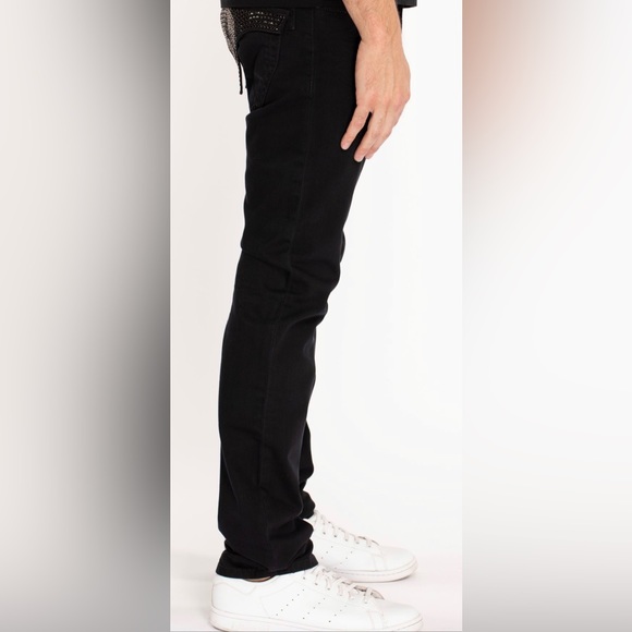 Brand new authentic robin jeans with stud black 33-34 men’s pants long 💎 - Picture 4 of 4